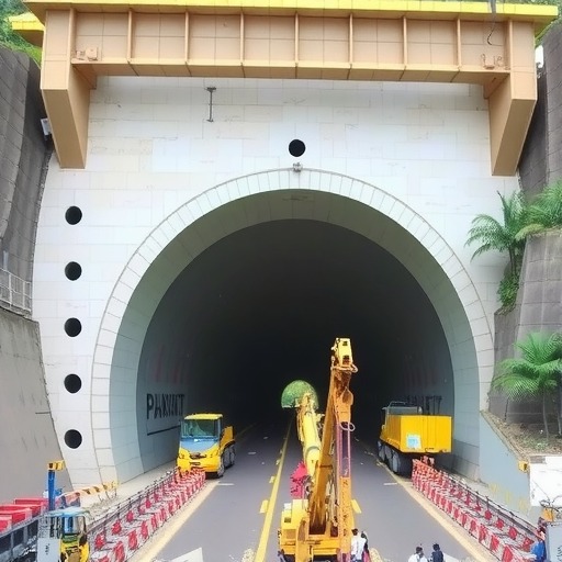 梅县公路径背隧道顺利贯通 助力交通提质升级