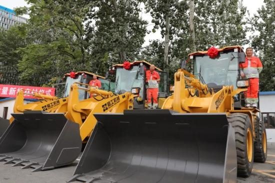 北京市政系统喜提厦工K系列装载机 新一代设备获高度认可