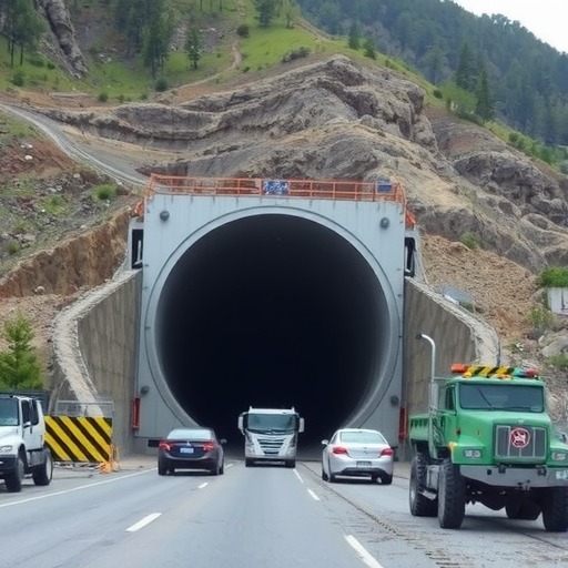 汕梅高速改扩建首座隧道汤坑顺利贯通