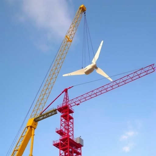 世界最高海拔风电项目首台风机成功吊装