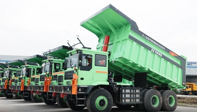 无人驾驶甲醇增程电动自卸车开启矿山智慧化新篇章