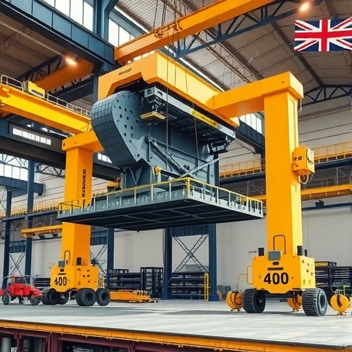 400吨模块化顶升技术引领行业升级