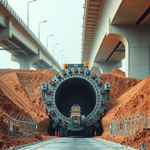 华南首例！凤凰大道超大断面顶管安全穿越高架桥