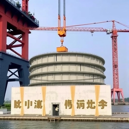 全球最大桥梁锚碇封底 智能智造助力珠江口超级工程 全球最大桥梁锚碇封底 智能智造助力珠江口超级工程