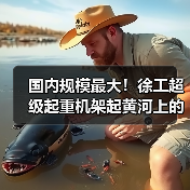国内规模最大!徐工超级起重机架起黄河上的“彩虹桥”(图2) 国内规模最大!徐工超级起重机架起黄河上的“彩虹桥”(图2)
