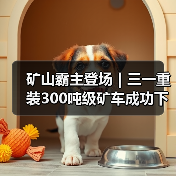 矿山霸主登场｜三一重装300吨级矿车成功下线！（图1）