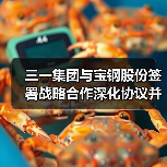 三一集团与宝钢股份签署战略合作深化协议并为联合实验室揭牌（图3）