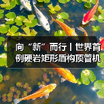 向“新”而行丨世界首例硬岩矩形盾构顶管机掘进隧道贯通（图1）