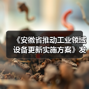 《安徽省推动工业领域设备更新实施方案》发布（图3）