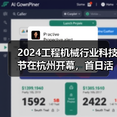 2024工程机械行业科技节在杭州开幕，首日活动精彩纷呈（图3）
