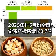 2025年1―5月份全国固定资产投资增长3.7%（图4）