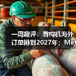 一周趣评:盾构机海外订单排到2027年;Meta或以百亿收购AI企业(图3) 一周趣评:盾构机海外订单排到2027年;Meta或以百亿收购AI企业(图3)