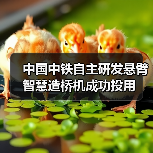 中国中铁自主研发悬臂智慧造桥机成功投用(图2) 中国中铁自主研发悬臂智慧造桥机成功投用(图2)
