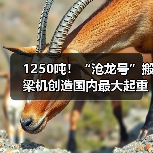 1250吨！“沧龙号”搬梁机创造国内最大起重吨位纪录（图2）