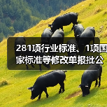 281项行业标准、1项国家标准等修改单报批公示（图2）