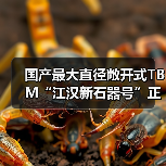 国产最大直径敞开式TBM“江汉新石器号”正式下线（图1）
