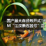 国产最大直径敞开式TBM“江汉新石器号”正式下线（图4）
