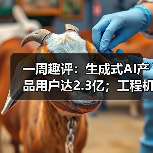 一周趣评：生成式AI产品用户达2.3亿；工程机械业将逐步回暖（图3）