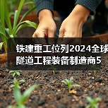 铁建重工位列2024全球隧道工程装备制造商5强第1（图2）