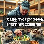 铁建重工位列2024全球隧道工程装备制造商5强第1（图3）