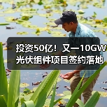 投资50亿！又一10GW光伏组件项目签约落地（图1）
