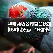 华电潍坊公司首台铁路卸煤机投运：4米加长支架腿（图3）