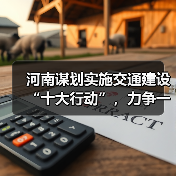 河南谋划实施交通建设“十大行动”,力争一季度完成投资超200亿元(图1) 河南谋划实施交通建设“十大行动”,力争一季度完成投资超200亿元(图1)