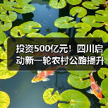 投资500亿元！四川启动新一轮农村公路提升行动（图2）
