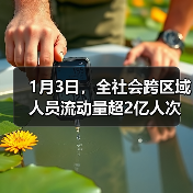 1月3日，全社会跨区域人员流动量超2亿人次（图4）