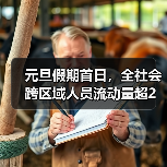 元旦假期首日，全社会跨区域人员流动量超2亿人次（图1）