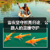 雪夜坚守照亮归途,公路人的温暖守护(图4) 雪夜坚守照亮归途,公路人的温暖守护(图4)