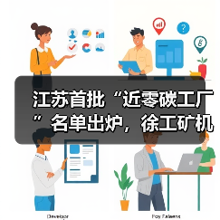 江苏首批“近零碳工厂”名单出炉,徐工矿机获认证(图1) 江苏首批“近零碳工厂”名单出炉,徐工矿机获认证(图1)