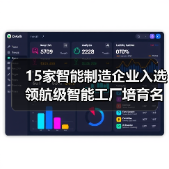 15家智能制造企业入选领航级智能工厂培育名单（图4）