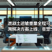 混凝土运输重量全程可溯解决方案上线，重塑行业透明新生态（图2）