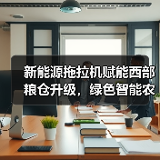 新能源拖拉机赋能西部粮仓升级,绿色智能农业新引擎(图1) 新能源拖拉机赋能西部粮仓升级,绿色智能农业新引擎(图1)