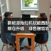 新能源拖拉机赋能西部粮仓升级,绿色智能农业新引擎(图2) 新能源拖拉机赋能西部粮仓升级,绿色智能农业新引擎(图2)