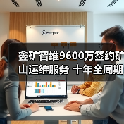 鑫矿智维9600万签约矿山运维服务 十年全周期智能方案落地(图1) 鑫矿智维9600万签约矿山运维服务 十年全周期智能方案落地(图1)