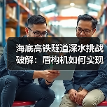 海底高铁隧道深水挑战破解:盾构机如何实现精准穿海?(图1) 海底高铁隧道深水挑战破解:盾构机如何实现精准穿海?(图1)