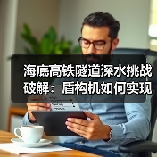海底高铁隧道深水挑战破解:盾构机如何实现精准穿海?(图4) 海底高铁隧道深水挑战破解:盾构机如何实现精准穿海?(图4)