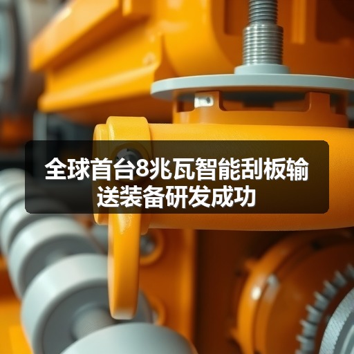 全球首台8兆瓦智能刮板输送装备研发成功