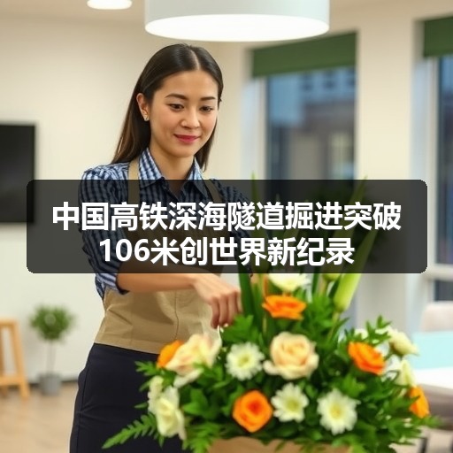 中国高铁深海隧道掘进突破106米创世界新纪录