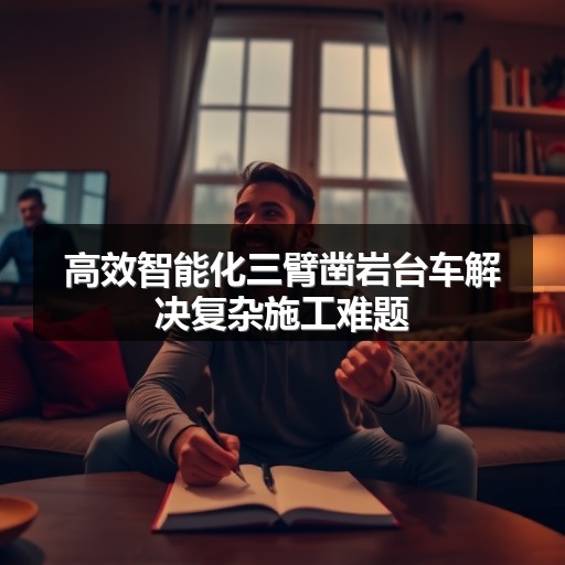高效智能化三臂凿岩台车解决复杂施工难题