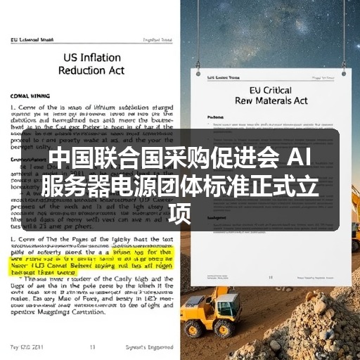 中国联合国采购促进会 AI服务器电源团体标准正式立项