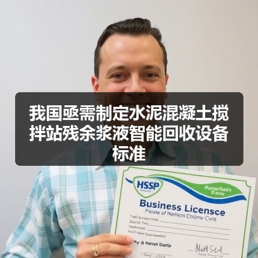 我国亟需制定水泥混凝土搅拌站残余浆液智能回收设备标准 我国亟需制定水泥混凝土搅拌站残余浆液智能回收设备标准
