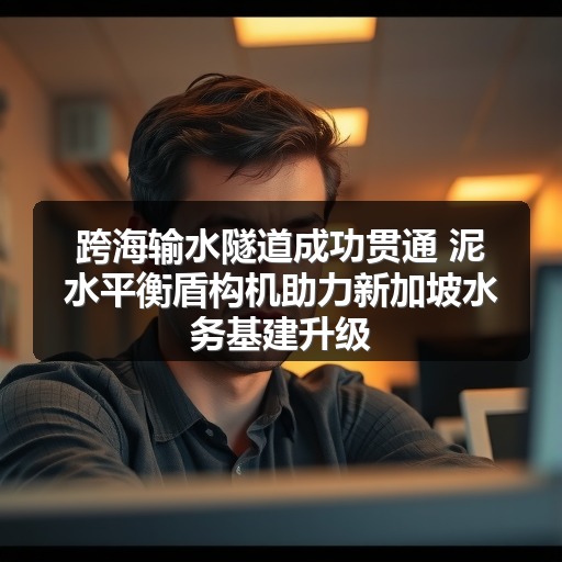 跨海输水隧道成功贯通 泥水平衡盾构机助力新加坡水务基建升级
