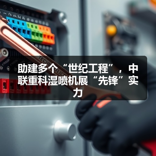助建多个“世纪工程”，中联重科湿喷机展“先锋”实力_玄熵吉诚机械设备网