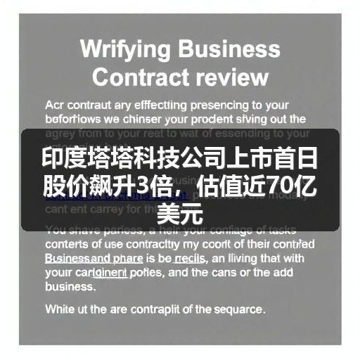 印度塔塔科技公司上市首日股价飙升3倍,估值近70亿美元_玄熵吉诚机械设备网 印度塔塔科技公司上市首日股价飙升3倍,估值近70亿美元_玄熵吉诚机械设备网