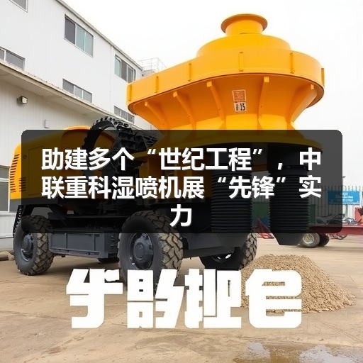 助建多个“世纪工程”,中联重科湿喷机展“先锋”实力_玄熵吉诚机械设备网 助建多个“世纪工程”,中联重科湿喷机展“先锋”实力_玄熵吉诚机械设备网