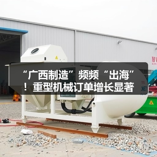 “广西制造”频频“出海”!重型机械订单增长显著_玄熵吉诚机械设备网 “广西制造”频频“出海”!重型机械订单增长显著_玄熵吉诚机械设备网