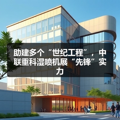 助建多个“世纪工程”，中联重科湿喷机展“先锋”实力_玄熵吉诚机械设备网